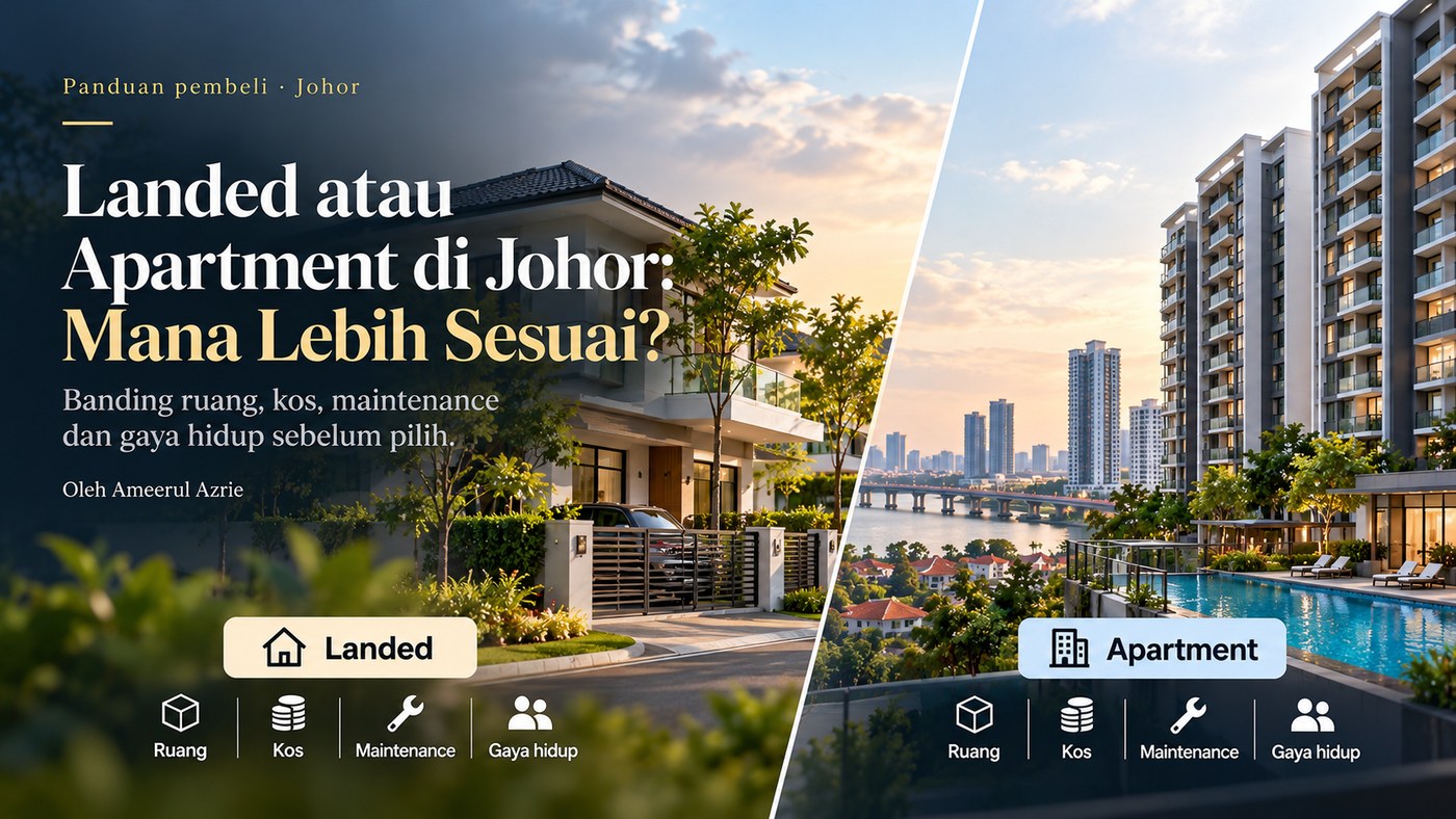 Landed homes and apartments in Johor — a buyer's guide
